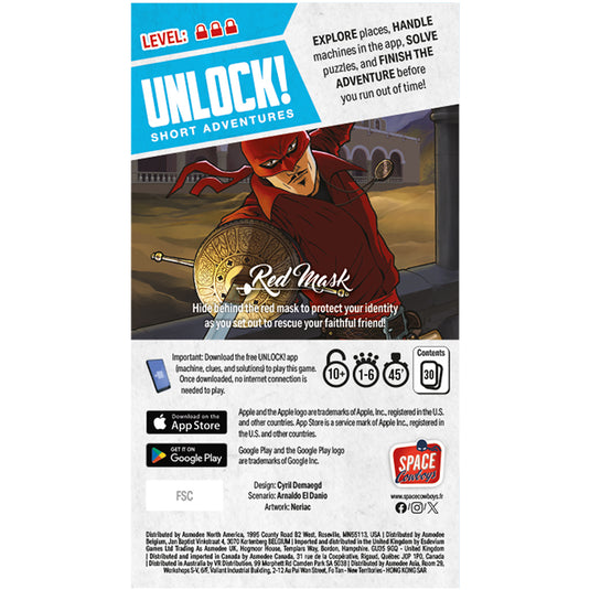 Unlock! Short 7 - Red Mask