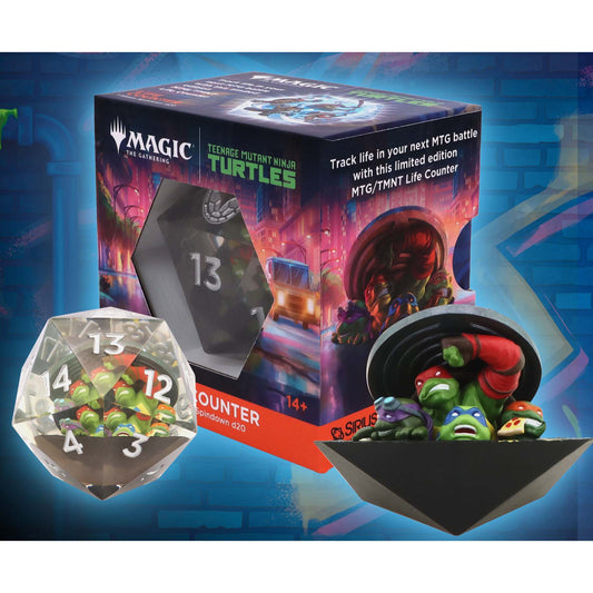Sirius Dice TMNT Spindown 55mm D20 