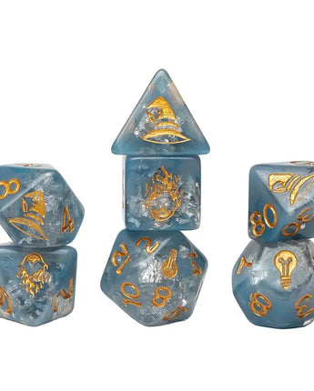 Sirius Dice: Stranger Things - 7ct Adventure Dice Will 