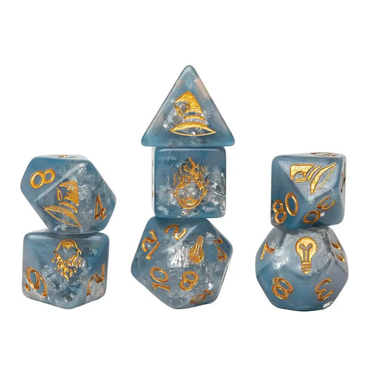 Sirius Dice: Stranger Things - 7ct Adventure Dice Will 