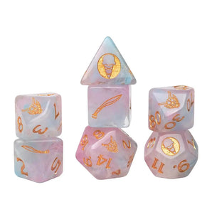 Sirius Dice: Stranger Things - 7ct Adventure Dice Erica 
