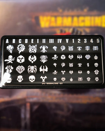 Classic Stampin' Plates - Warmachine 1 