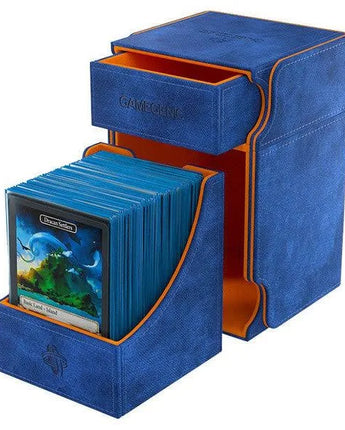Watchtower 100+ XL Deck Box - Blue/Orange 
