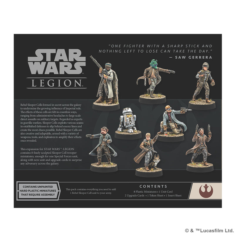 Load image into Gallery viewer, Star Wars Legion Rebel Sleeper Cell
