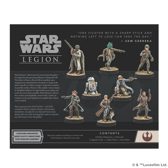 Star Wars Legion Rebel Sleeper Cell