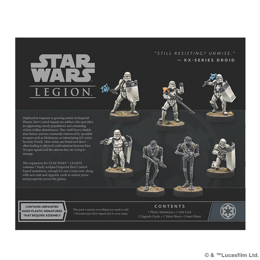 Star Wars Legion Imperial Riot Control Squad