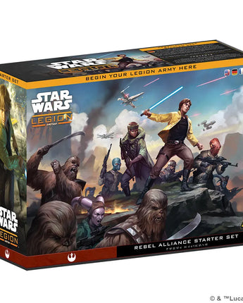 (PRESALE) Star Wars Legion Rebel Alliance Starter Set 