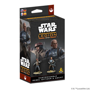 (PRESALE) Star Wars Legion Customizable Rebel Officer & Agent 