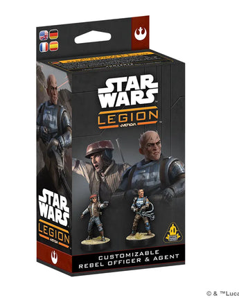 (PRESALE) Star Wars Legion Customizable Rebel Officer & Agent 