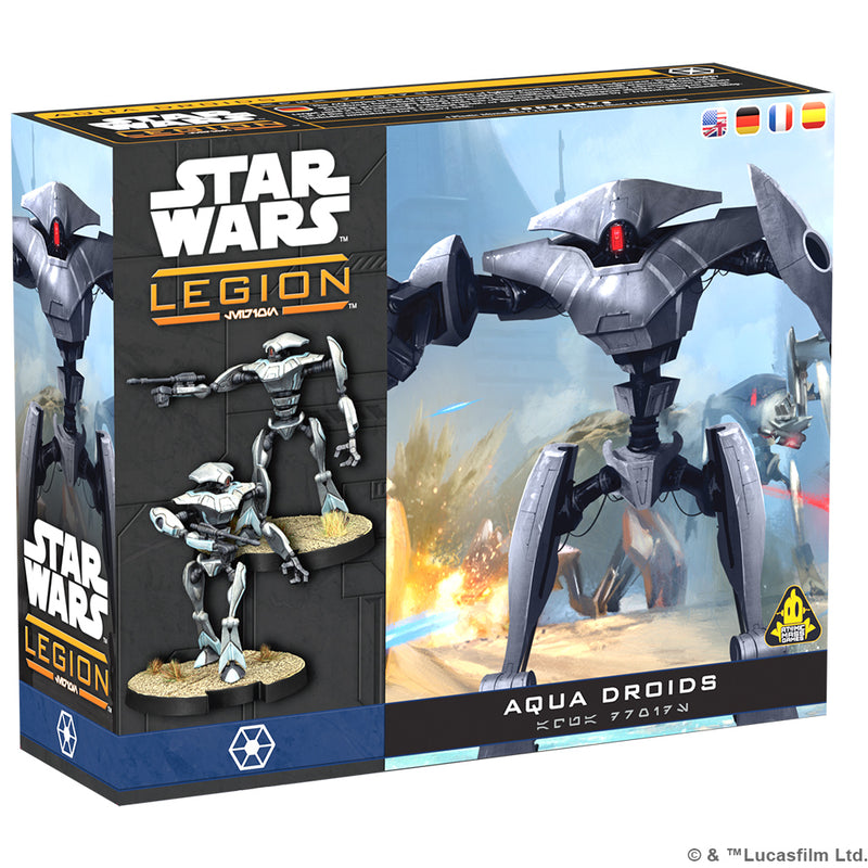 Load image into Gallery viewer, Star Wars Legion Aqua Droid Unit Expansion
