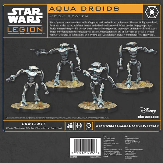 Star Wars Legion Aqua Droid Unit Expansion