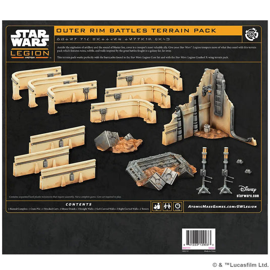 Star Wars Legion Outer Rim Battles Terrain Pack 