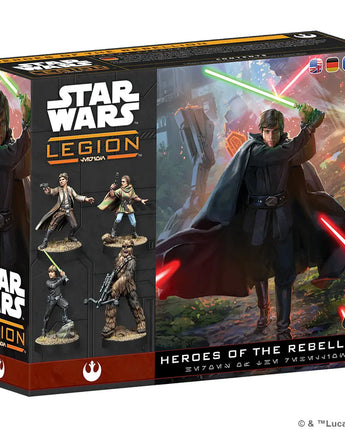 (PRESALE) Star Wars Legion Heroes of the Rebellion Character Pack 