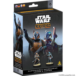 Star Wars Legion Customizable Mandalorian Leader and Hunter 