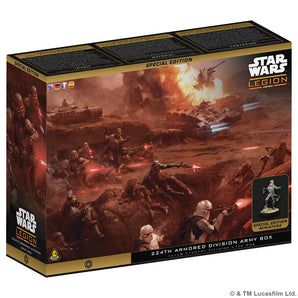 Star Wars Legion 224th Armored Division Army Box