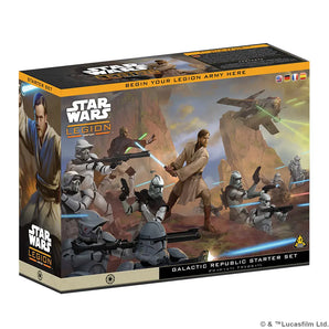 (PRESALE) Star Wars Legion Galactic Republic Starter Set 