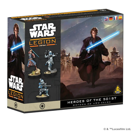 Star Wars Legion Heroes of the Clone Army 