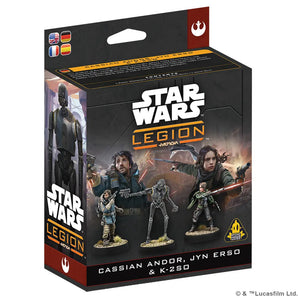 Star Wars Legion Cassian Andor, Jyn Erso & K-2SO 