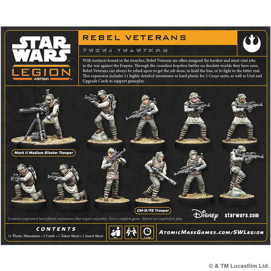 Star Wars Legion Rebel Veterans 