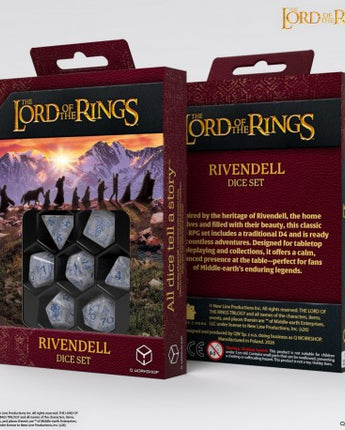 Lord of the Rings Dice: Rivendell Stone RPG Set (7ct) 