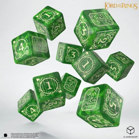 Lord of the Rings Dice: Shire D6 Set (10) 