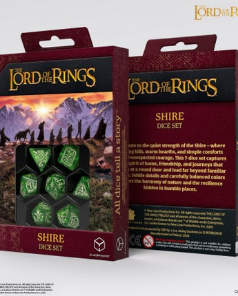 Lord of the Rings Dice: Shire RPG Set (7ct) 