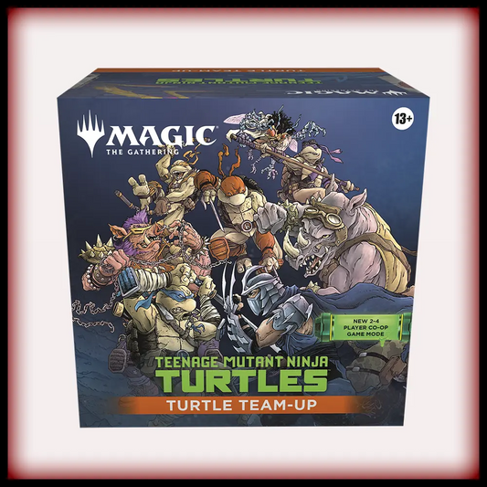 Teenage Mutant Ninja Turtles MTG Team Up Theme Deck Display 