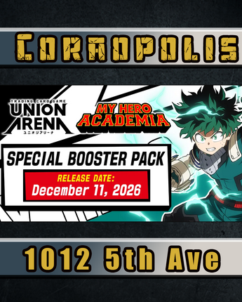Union Arena My Hero Academia Release 