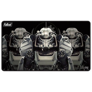 MTG Fallout Black-Stitched Playmat - Brotherhood of Steel 