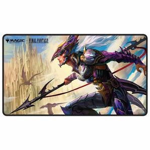 Ultra Pro Black Stitched Play Mat: Final Fantasy - Kain, Traitorous Dragoon 