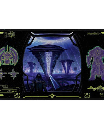 Edge of Eternities Ultra Pro Playmats - Holofoil Black Mythic 