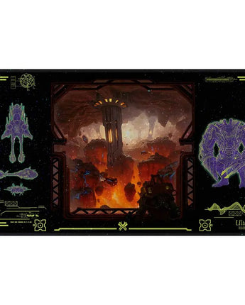 Edge of Eternities Ultra Pro Playmats - Holofoil Red Mythic 