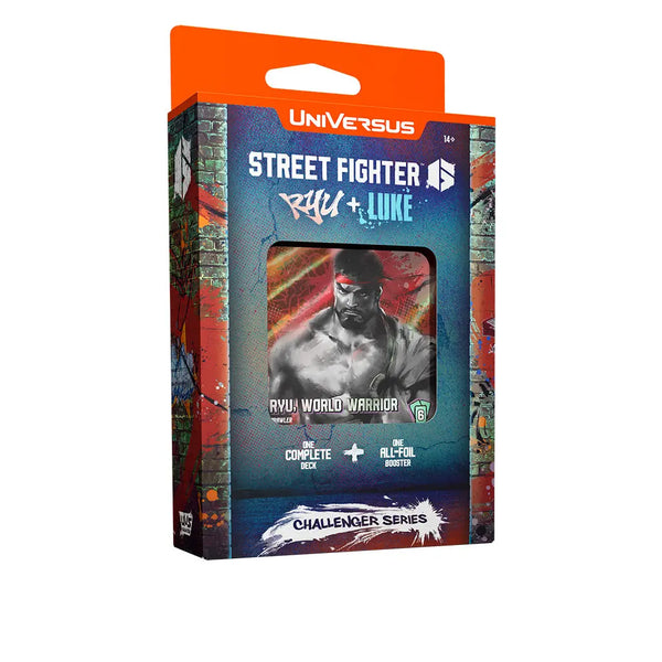 UniVersus CCG: Street Fighter 6 Challenger Series Decks 