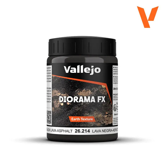 Diorama FX Black Lava-Asphalt Earth 200ml 