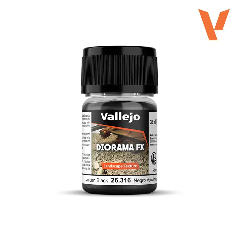 Load image into Gallery viewer, Diorama FX Vulcan Black 0.1-0.6mm 35ml 
