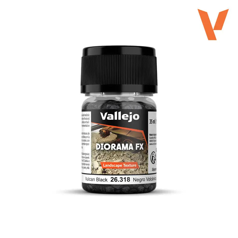 Load image into Gallery viewer, Diorama FX Vulcan Black 2-5mm 35ml 
