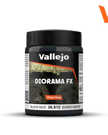 Diorama FX Black Thick Mud 200ml 
