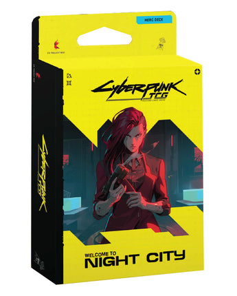 Cyberpunk TCG: The Heist Starter Deck 