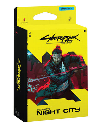 Cyberpunk TCG: Embracing Power Starter Deck 