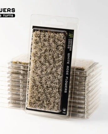 Gamers Grass - White Rose Flowers 