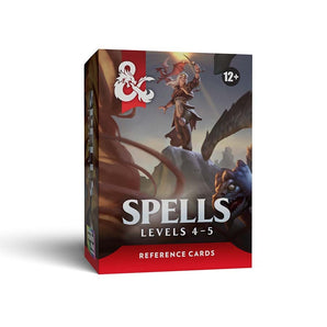 D&D 5.5e Spells 3 (Levels 4-5) Card Pack 